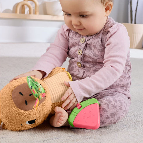 Fisher Price Sensimals Snuggly Snacky Capy